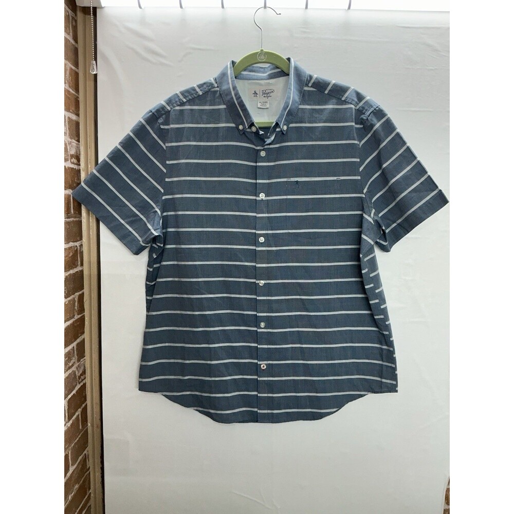 Penguin Short Sleeve  Shirt Mens Size M NWOT